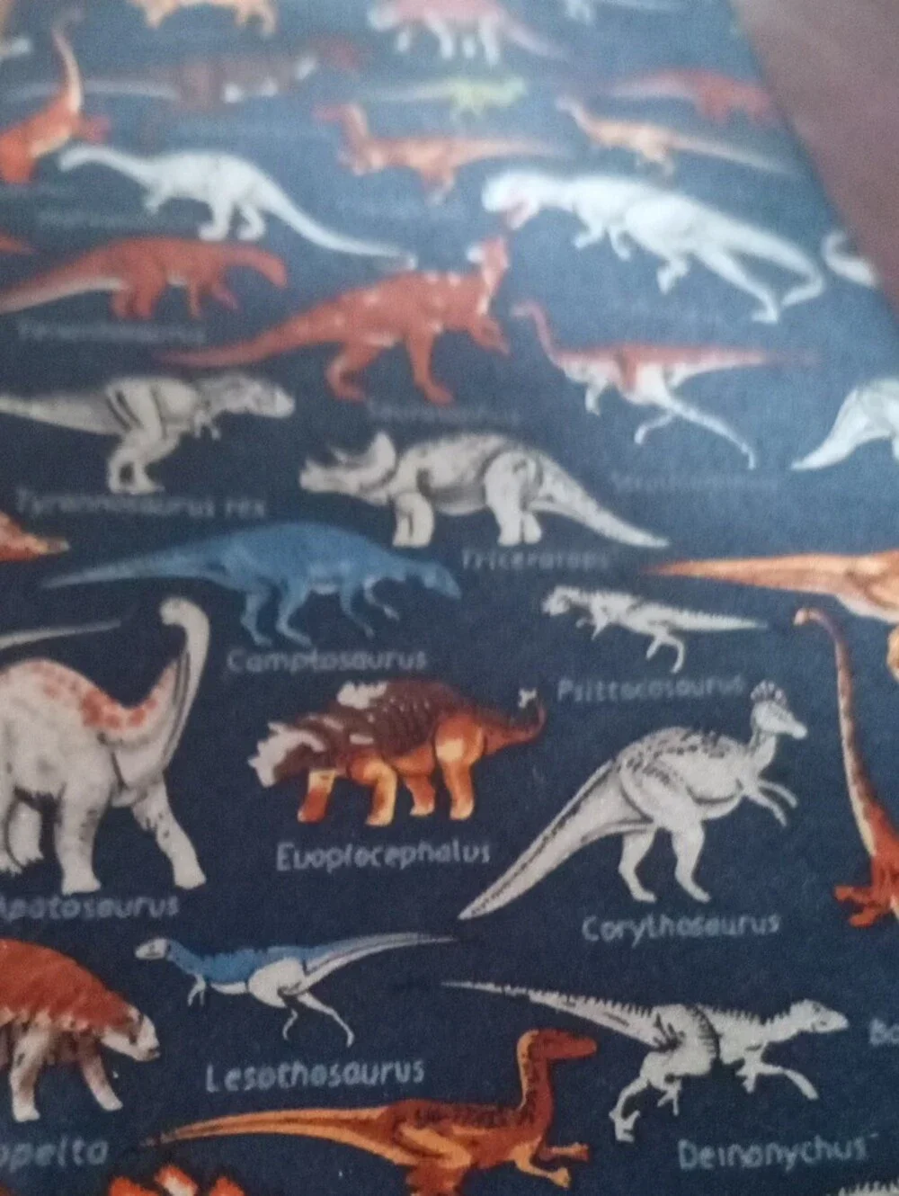 New NWT Men's Navy Dinosaur Print Tie -